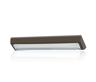 Exterior canopy fixture available in 1 lamps T5 or T8.